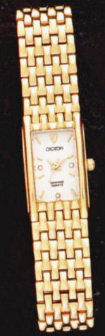 women's diamond dial watch